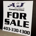 For Sale Signage Lethbridge Signs