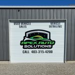 Garage Door Graphic Wrap Lethbridge