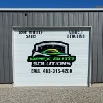 Garage Door Graphic Wrap Lethbridge