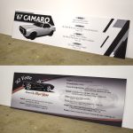 Car Show Plaque with Matte Finish Lethbridge