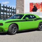 Challenger Stripe Decals Matte Black Lethbridge