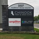Backlit Signs Lethbridge - Chinook Foot & Ankle