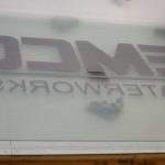 EMCO Rain Glass Texture Etch