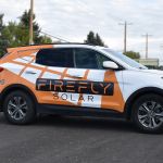 Lethbridge Vehicle Wrap - Firefly Solar