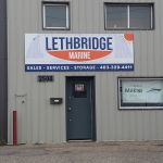 Lethbridge Marine Building Signage