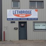 Lethbridge Marine Building Signage