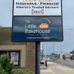 The Little Bakehouse Backlit Signage