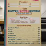 The Scoop Menu Lethbridge Signs
