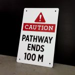 Aluminum Signage with Holes Lethbridge Signs