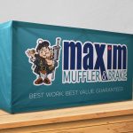Lethbridge Tradeshow Signage. Popup Tabletop Display