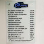 Mr. Mechanic Glass Sign