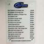 Mr. Mechanic Glass Sign