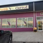 Purple Carrot Building Signage. Lethbridge Signs