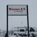 Western RV Country. Lethbridge Outdoor Business Signage