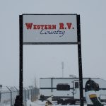 Western RV Country. Lethbridge Outdoor Business Signage