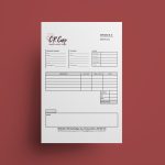 CR Corp Invoice Template